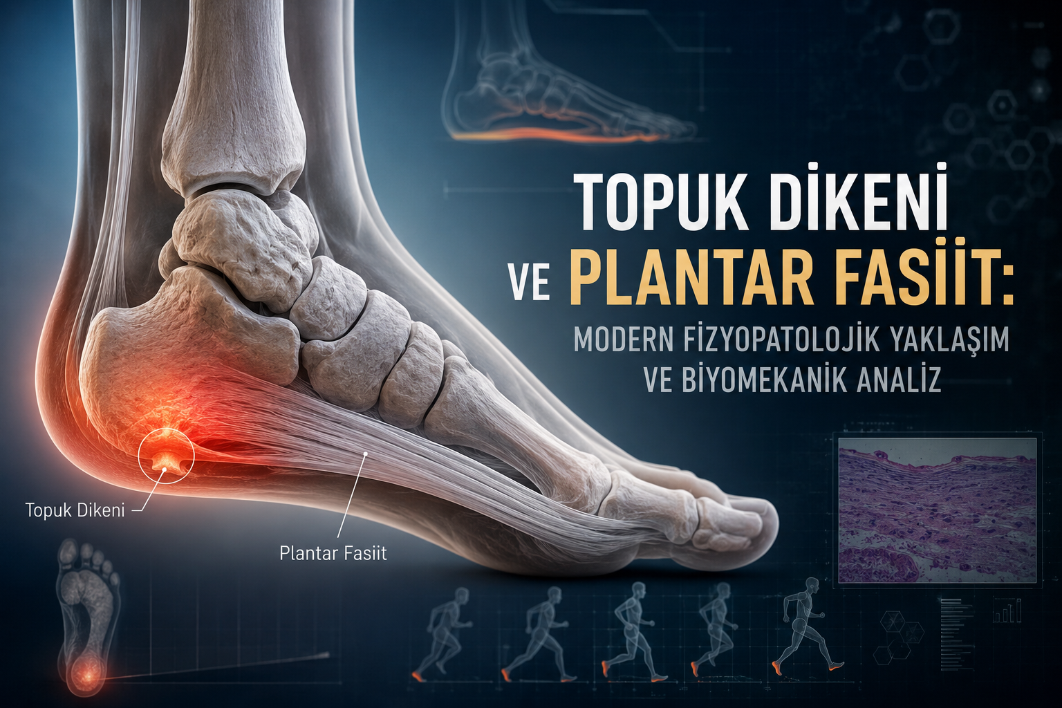 Topuk Dikeni ve Plantar Fasiit: Modern Fizyopatolojik Yaklaşım ve Biyomekanik Analiz